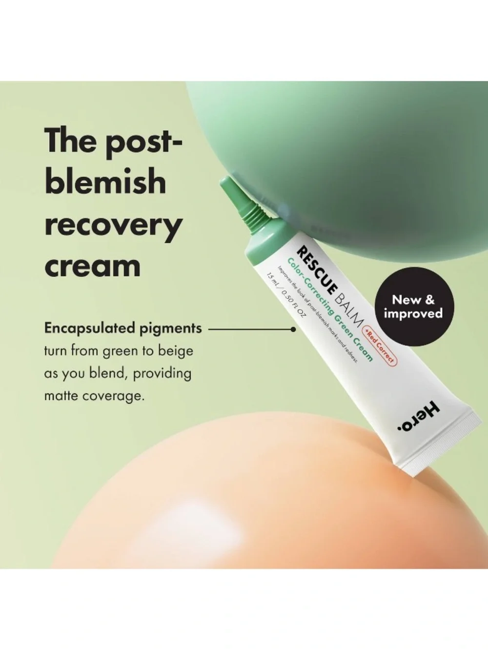 Hero Rescue Balm Red Correct •Bundle of 2•